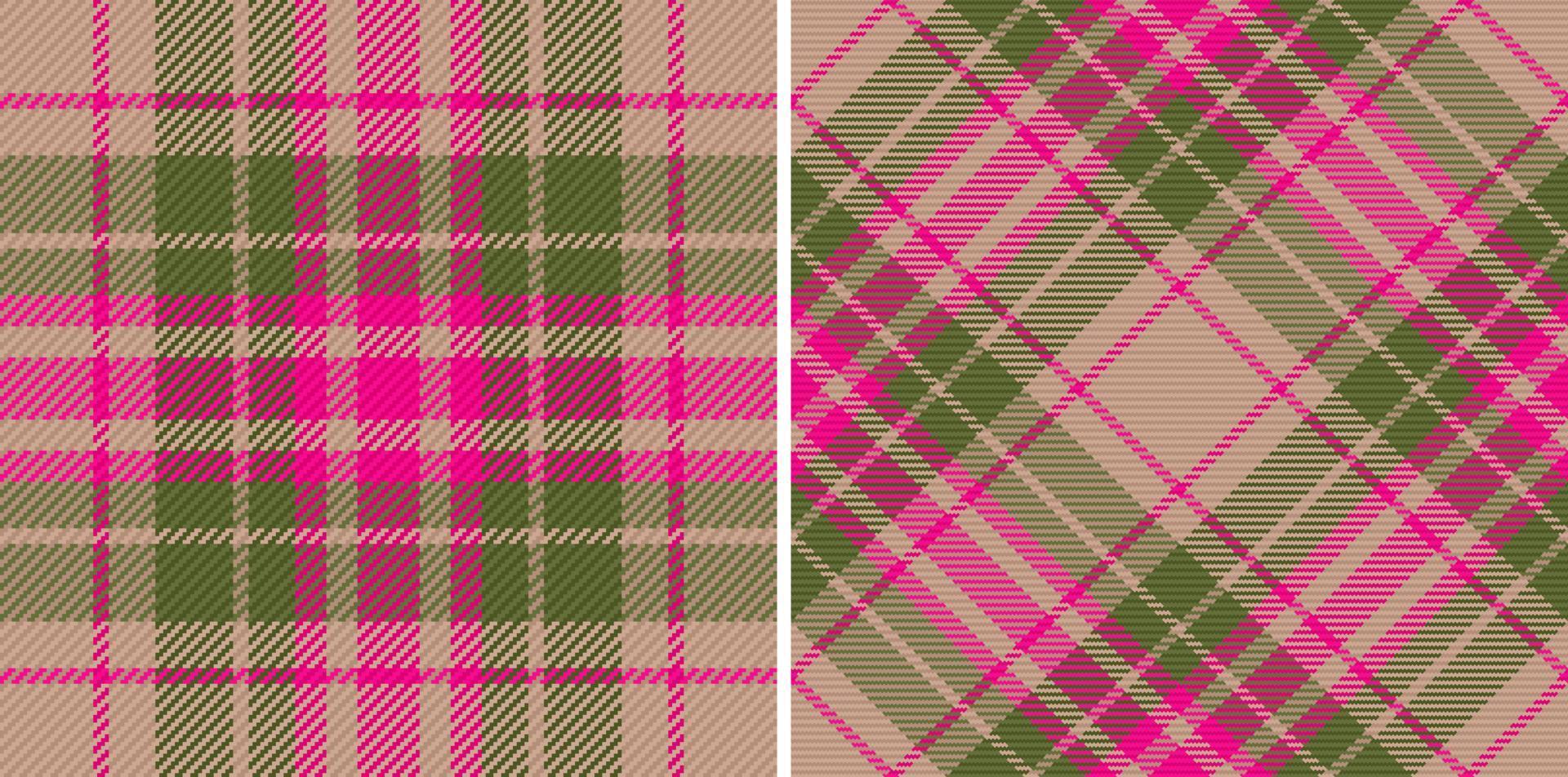 fundo padrão têxtil. xadrez de vetor tartan. textura de seleção de tecido sem costura.