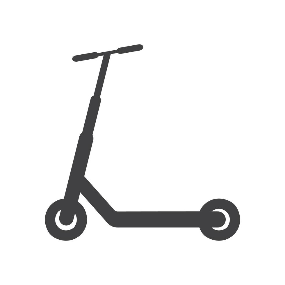 vetor de logotipo de scooter