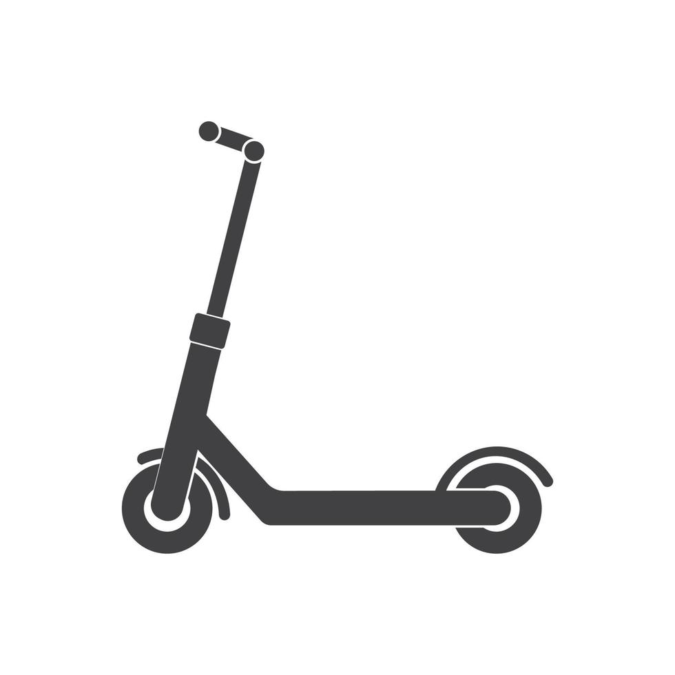 vetor de logotipo de scooter