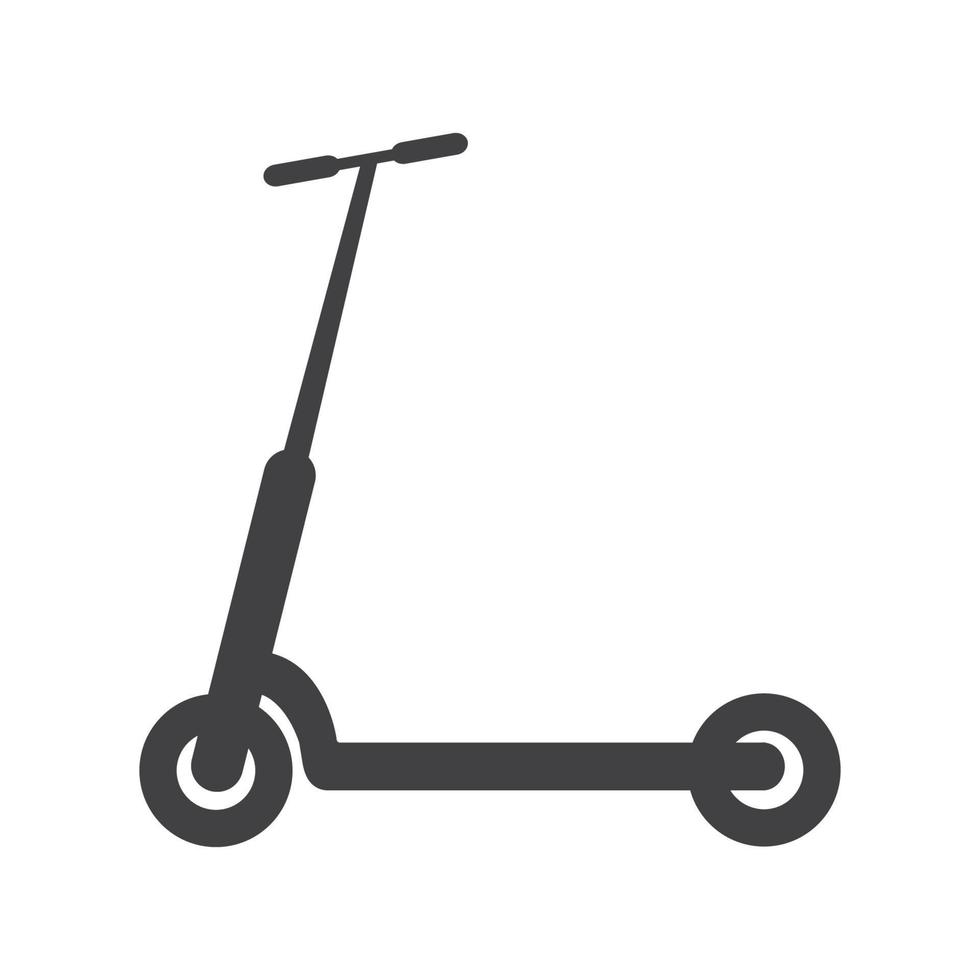 vetor de logotipo de scooter