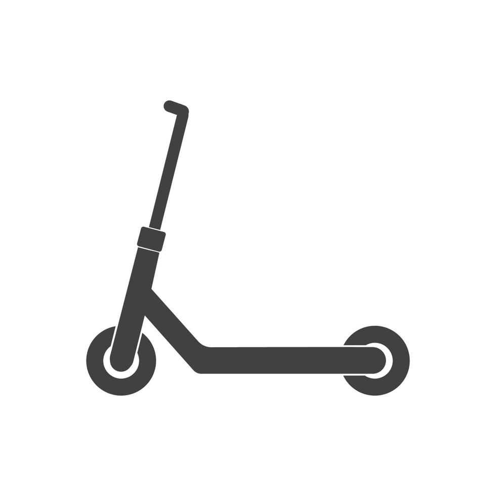 vetor de logotipo de scooter