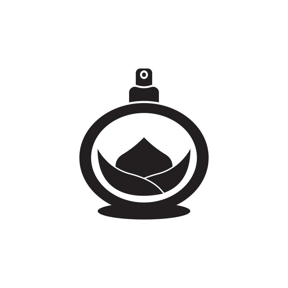 logotipo do perfume ilustração vetorial design de símbolo vetor