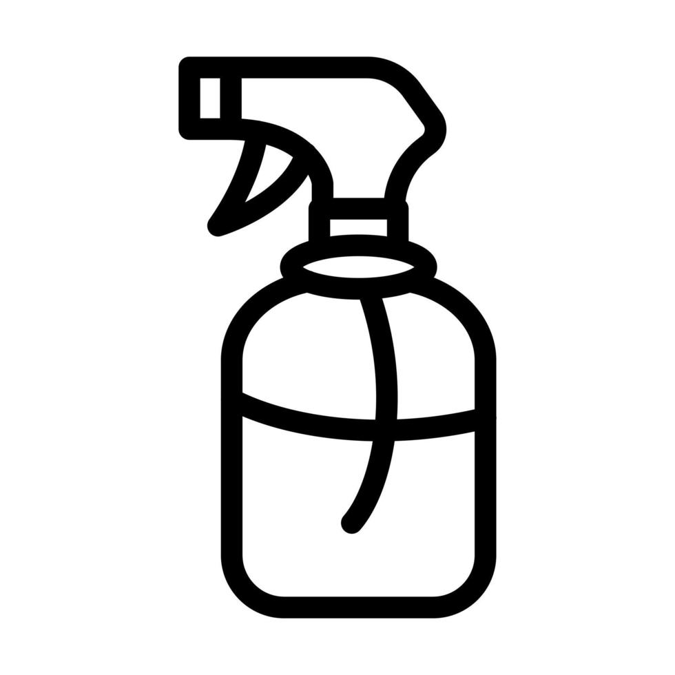 design de ícone de garrafa de spray vetor