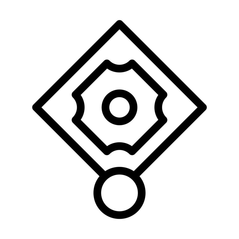 design de ícone de campo vetor