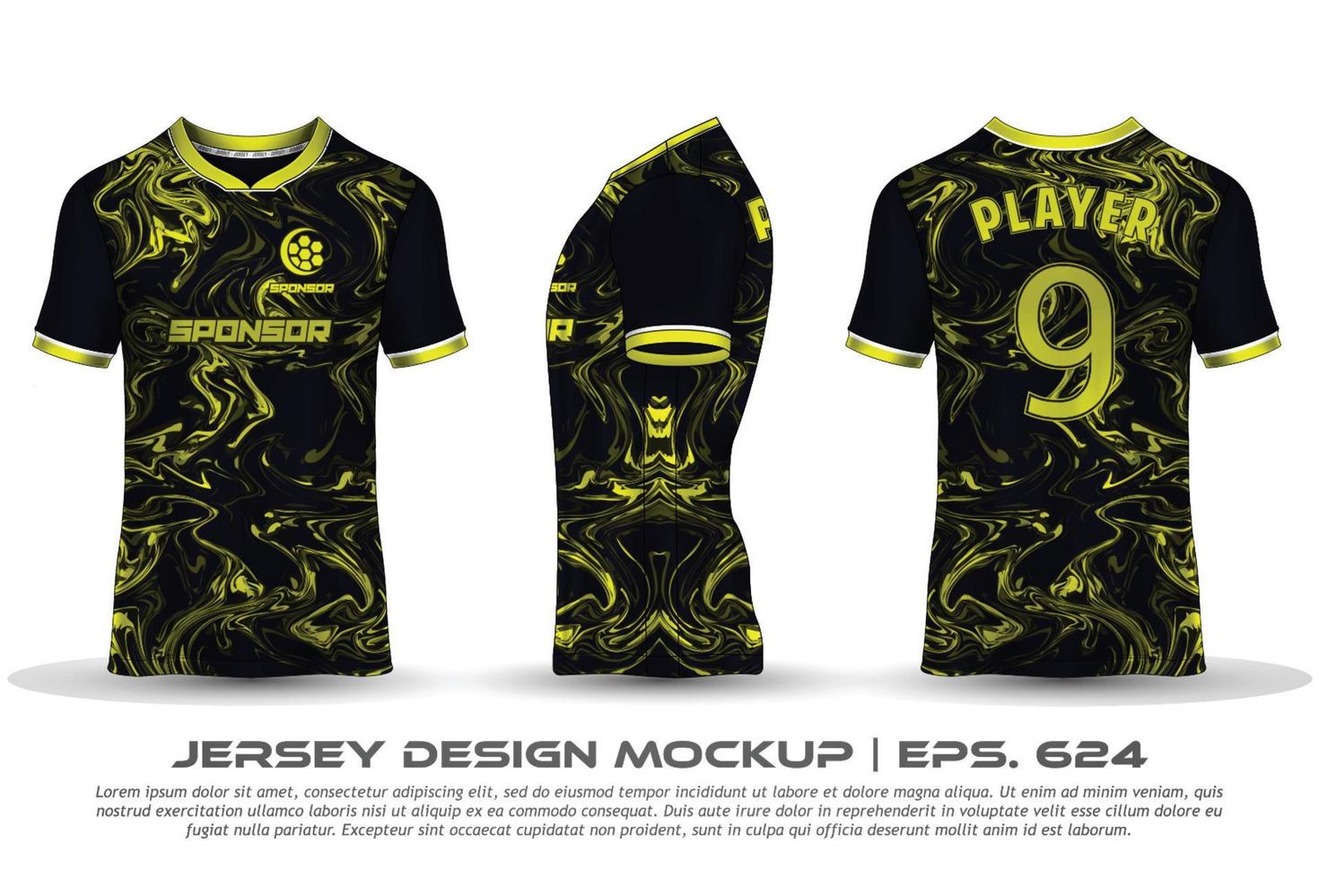 Jersey design sublimação camiseta padrão geométrico premium incrível coleção de vetores para futebol futebol corrida ciclismo jogos motocross esportes