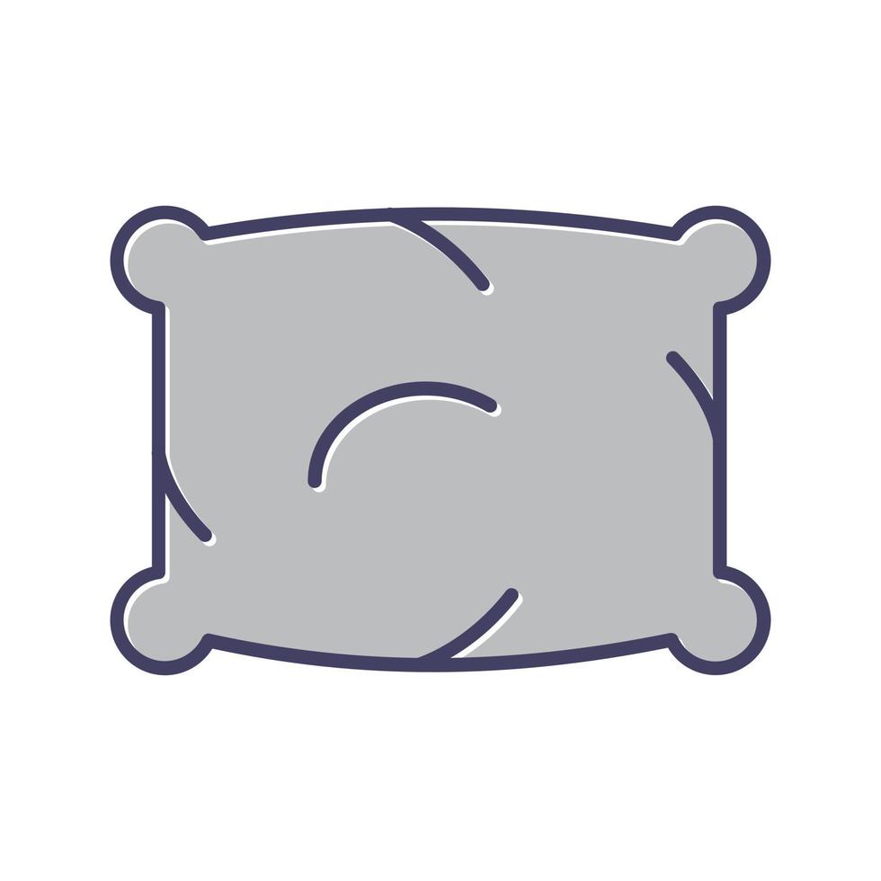 ícone de vetor de travesseiro
