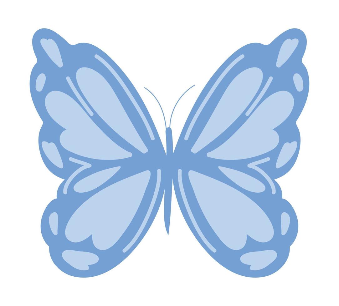 ícone de inseto borboleta vetor