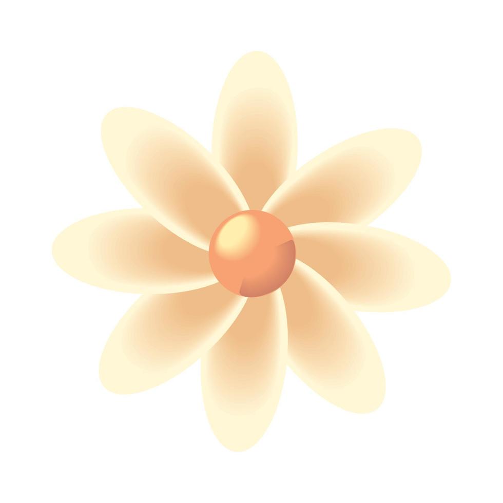 ícone da flor da natureza vetor