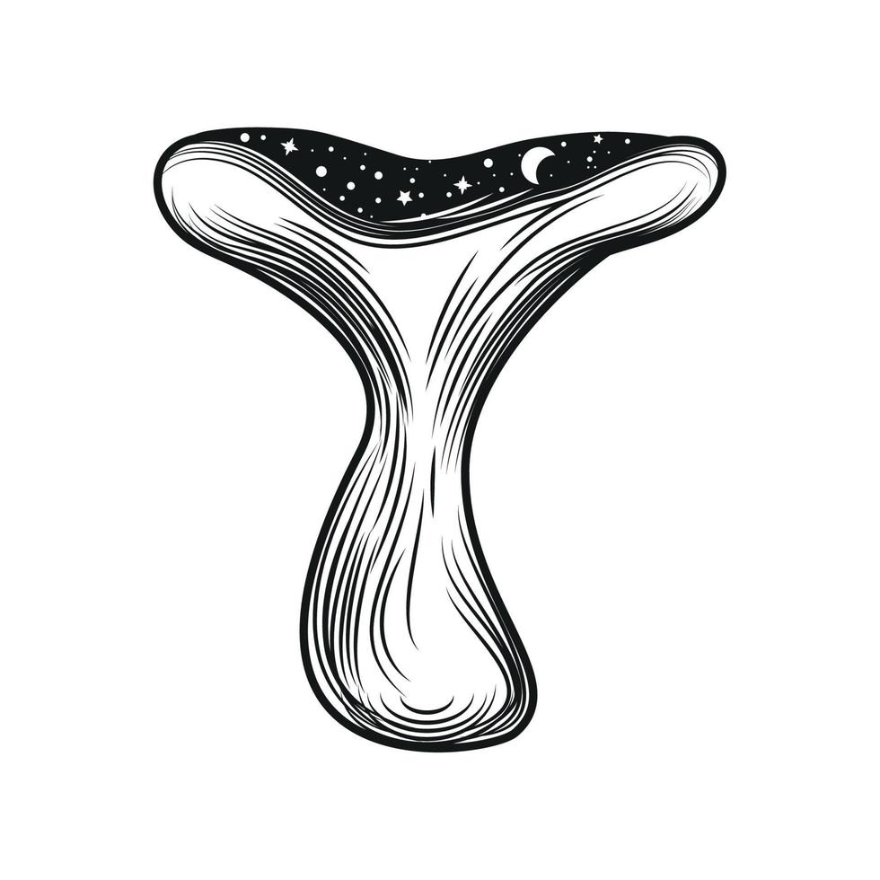 ícone de cogumelo mágico vetor