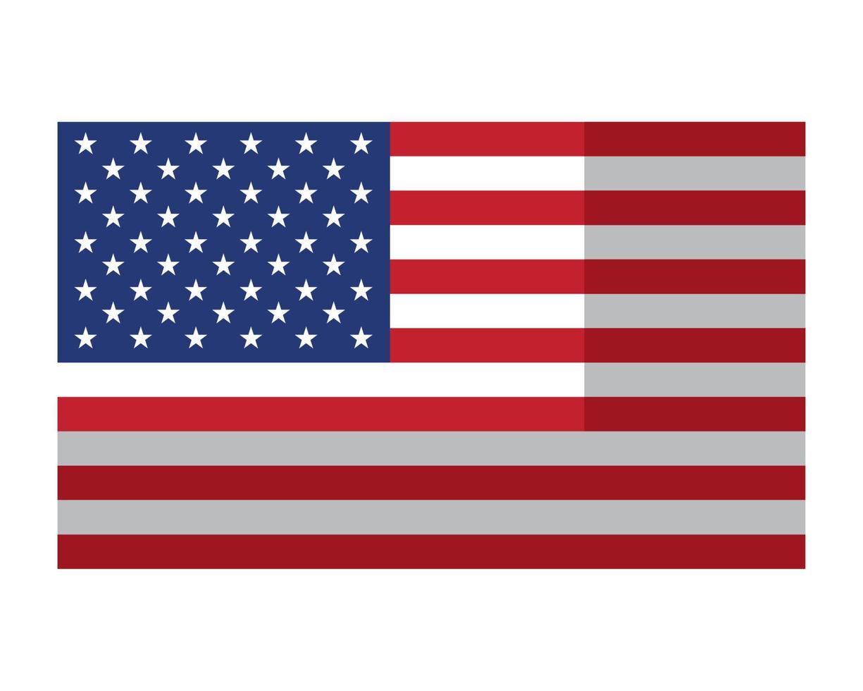 estados unidos da bandeira americana vetor