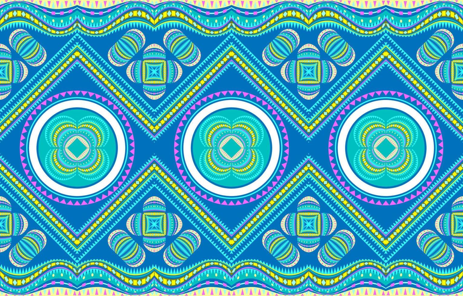 tecido têxtil padrão flor círculo ondulado diagonal curva listras. étnico geométrico tribal nativo asteca arabesco tecido tapete indiano árabe africano padrões sem emenda. bordado gráfico de linha ornamentada. vetor