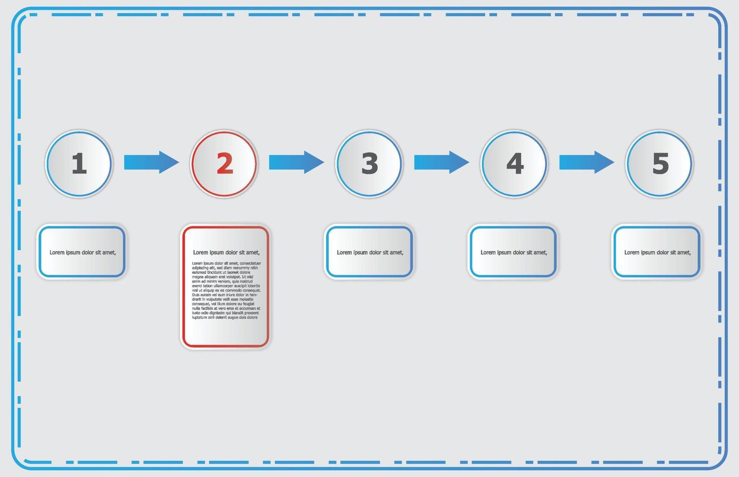 modelo infográfico do tópico do diagrama moderno, vetor infográfico de apresentação