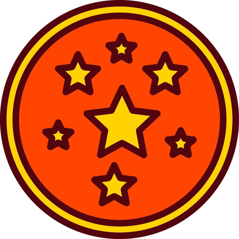 ícone de vetor de estrelas