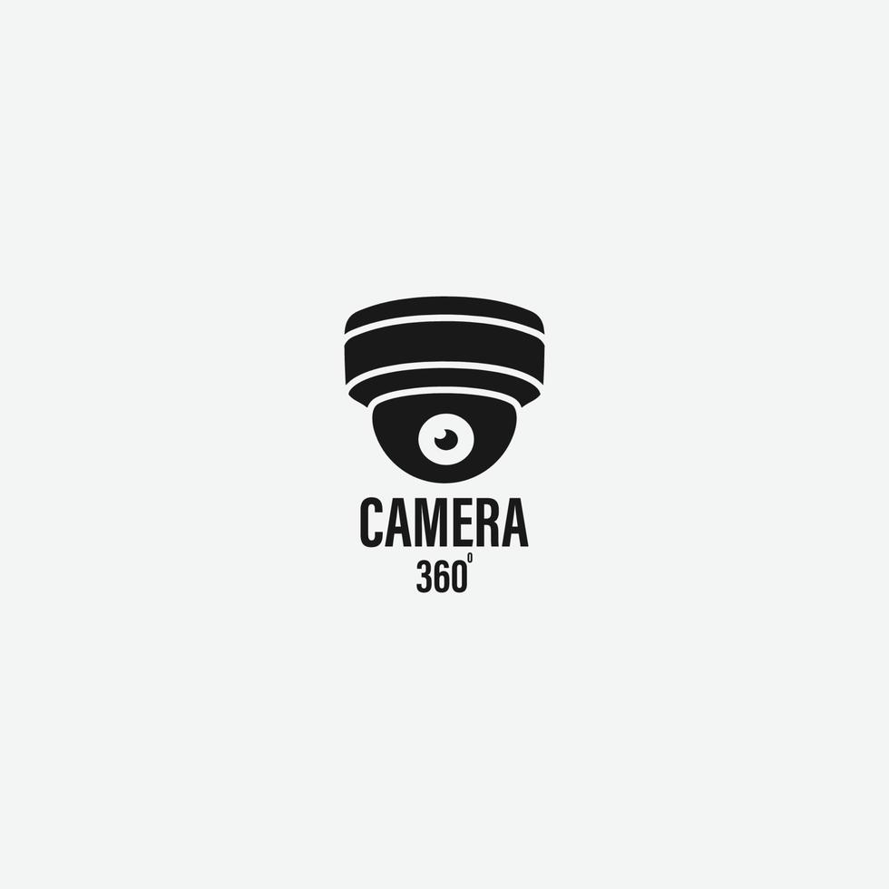 vetor de logotipo de ícone de câmera 360