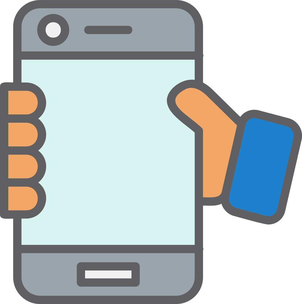 ícone de vetor de telefone móvel
