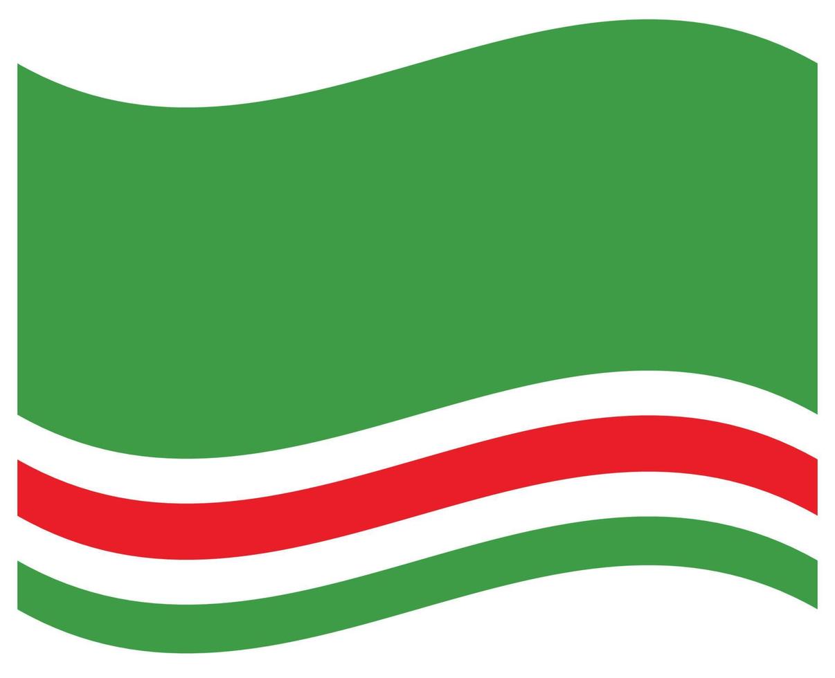 bandeira nacional da ichkeria - ícone de cor plana. vetor