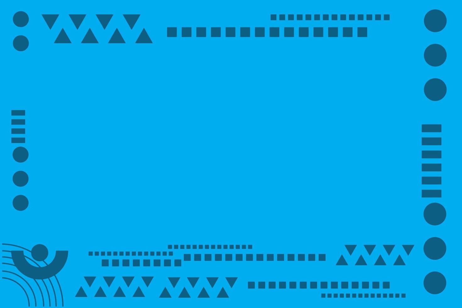 ilustração vetorial de um fundo abstrato na cor azul vetor