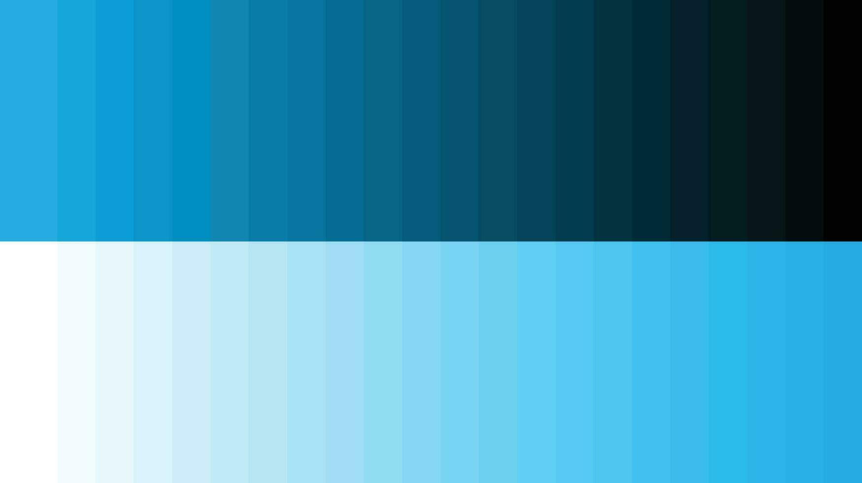 paleta de cores azul vetor
