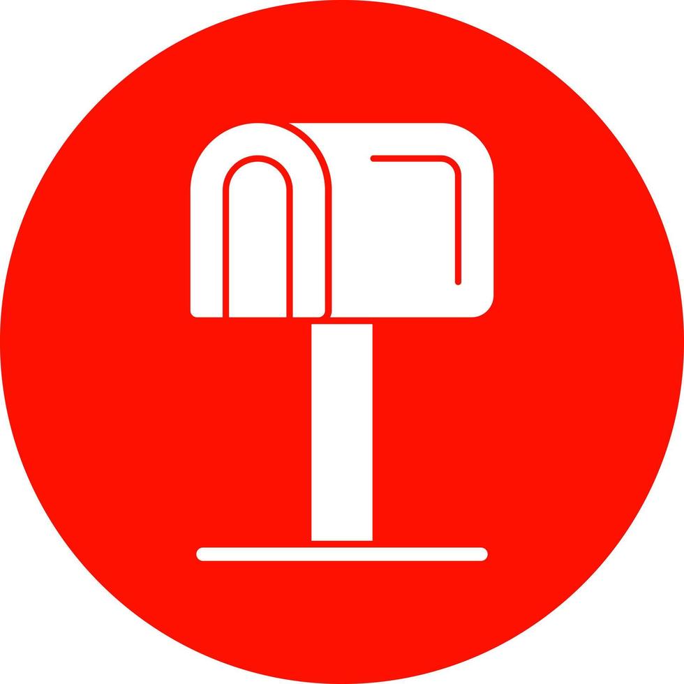 design de ícone de vetor de caixa de correio