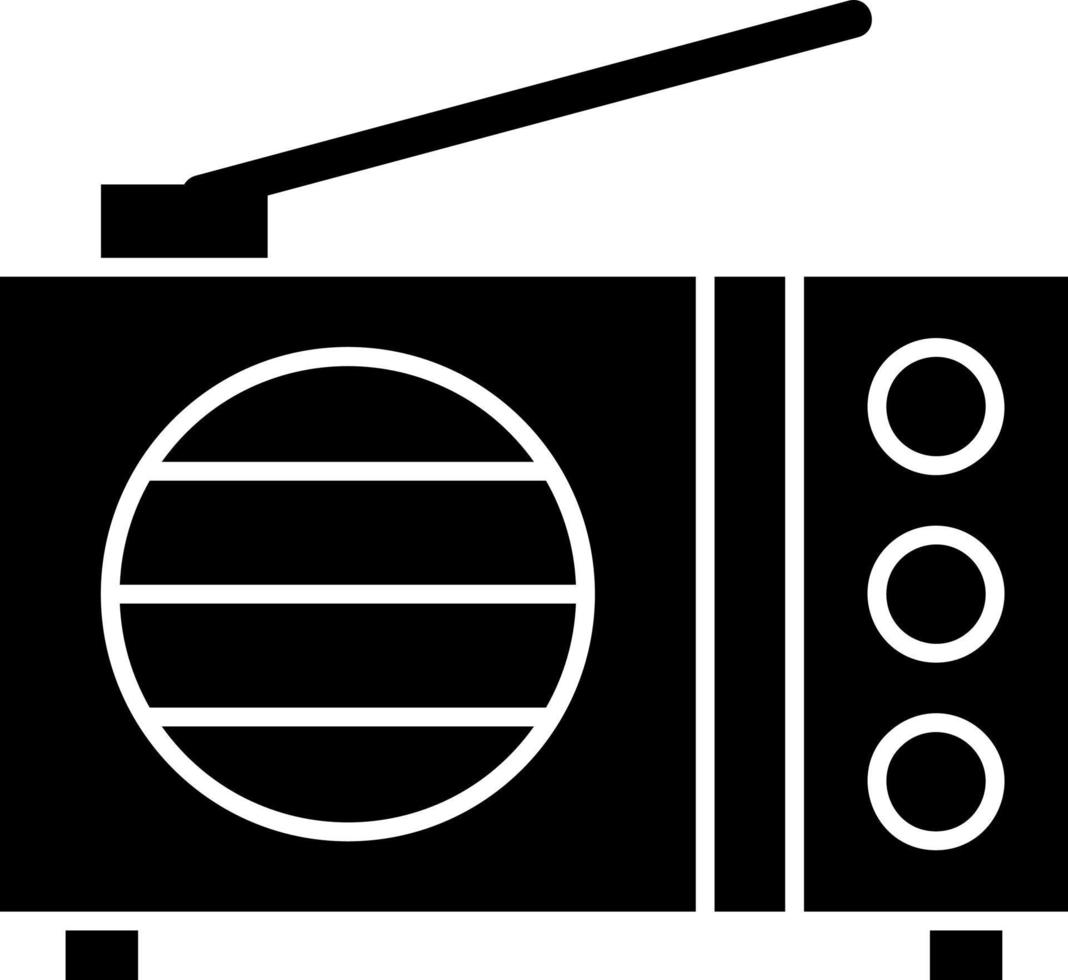 design de ícone de vetor de rádio