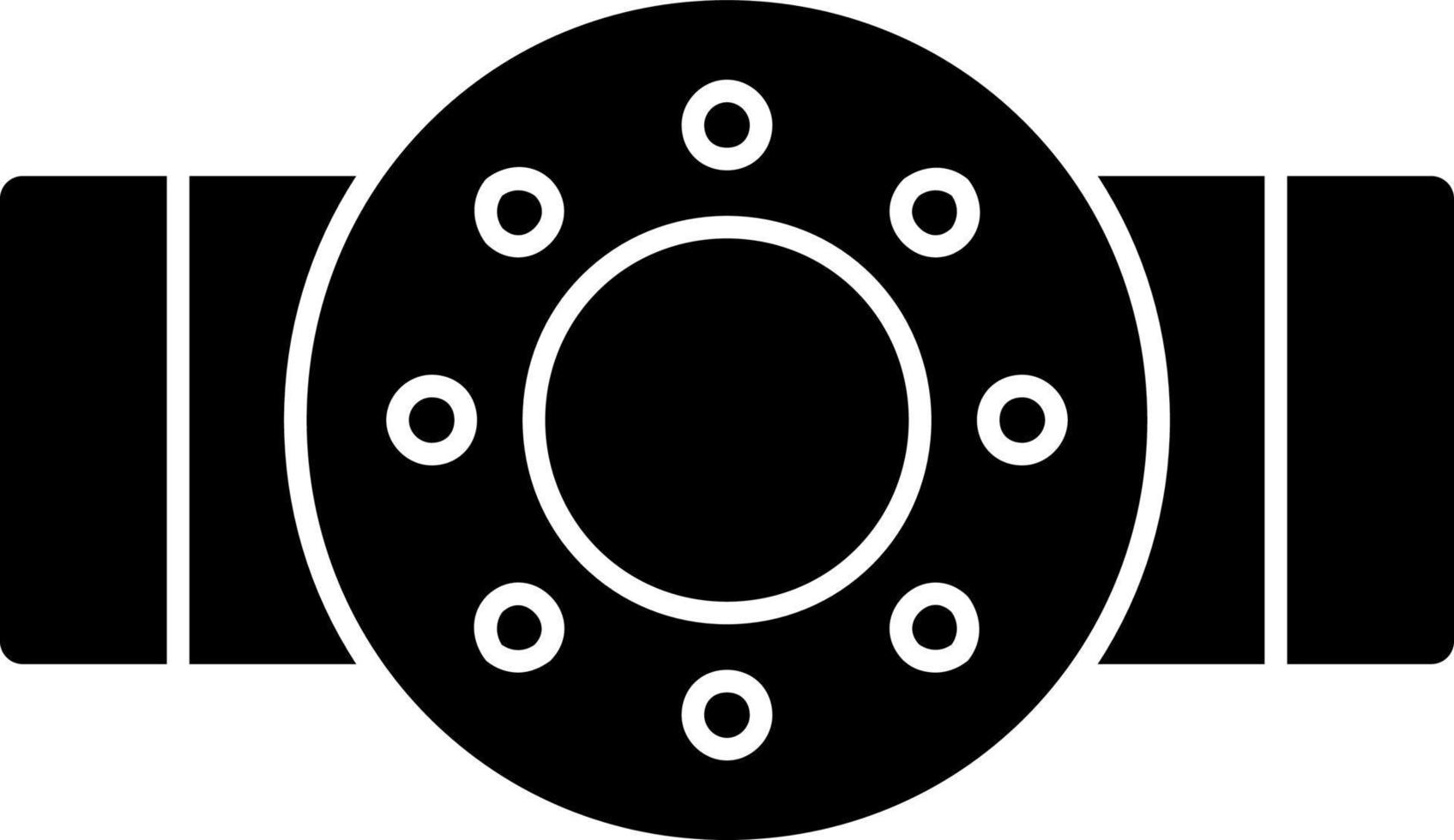 design de ícone de vetor de flange