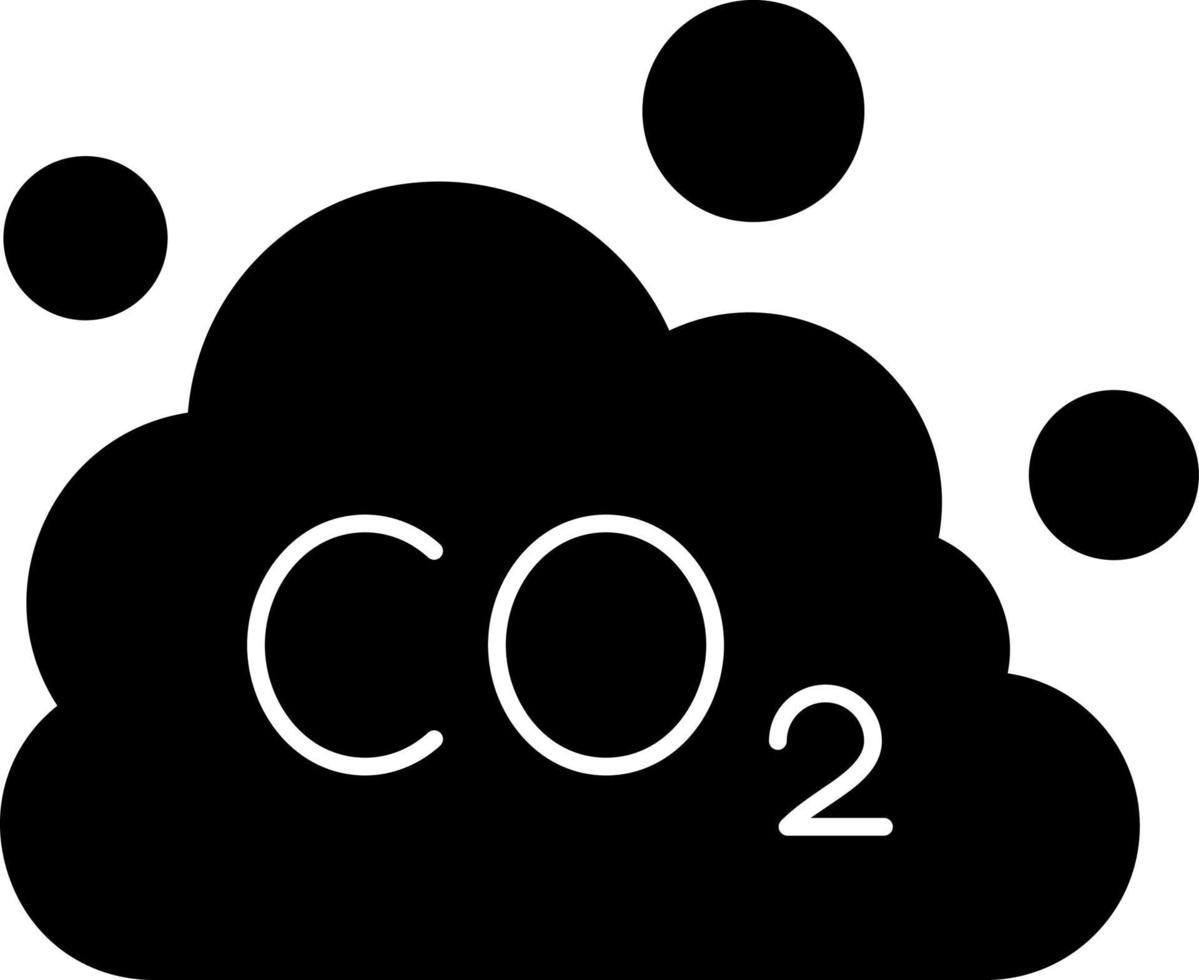 design de ícone de vetor de co2