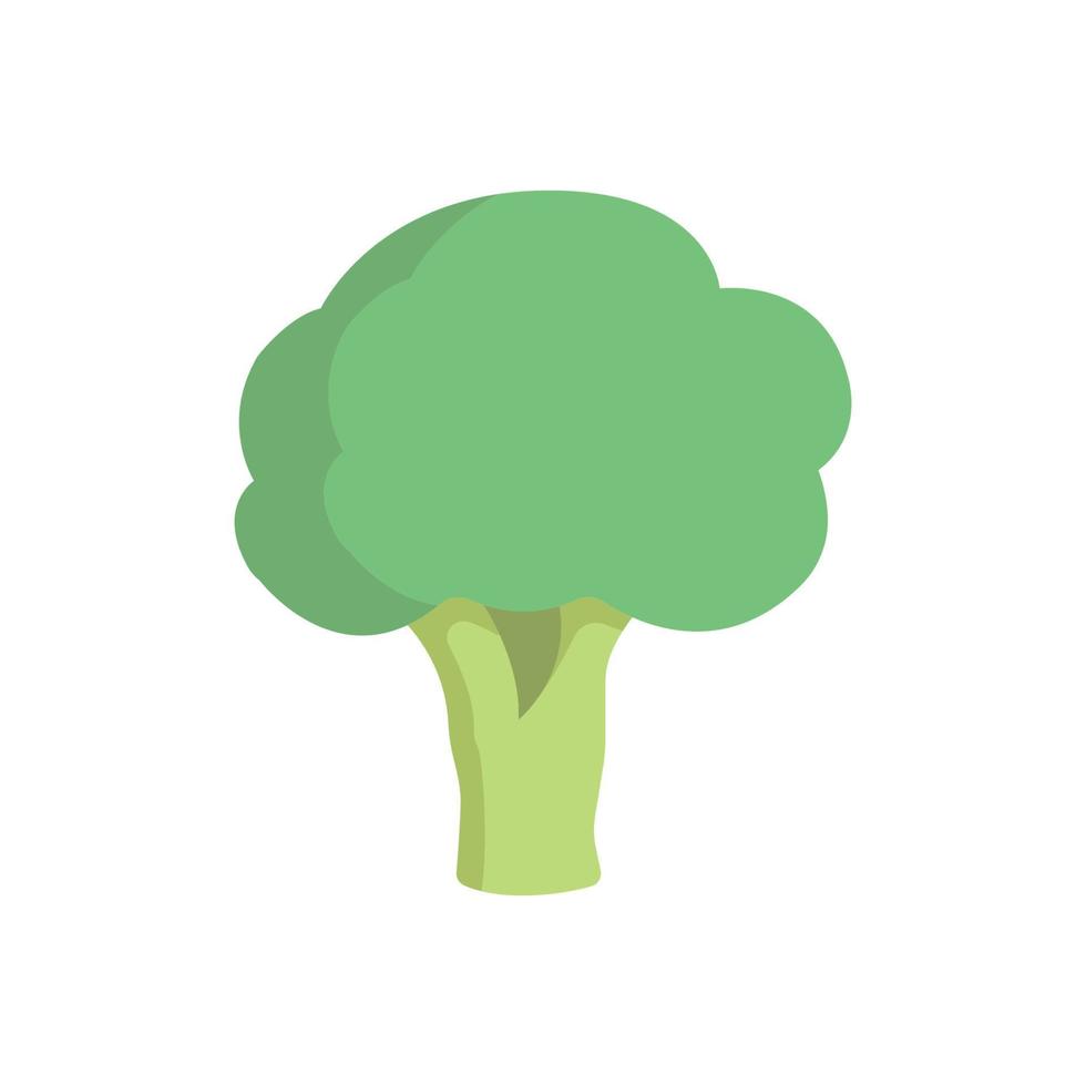 modelo de vetor de design de ícone de brócolis