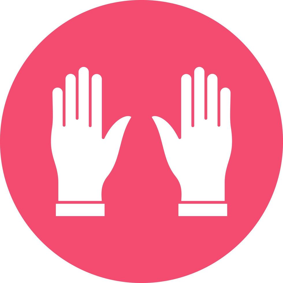 design de ícone vetorial de mãos para cima vetor