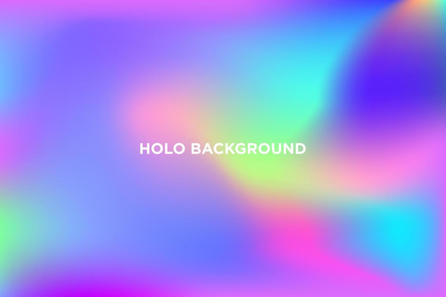 fundo holográfico colorido vetor