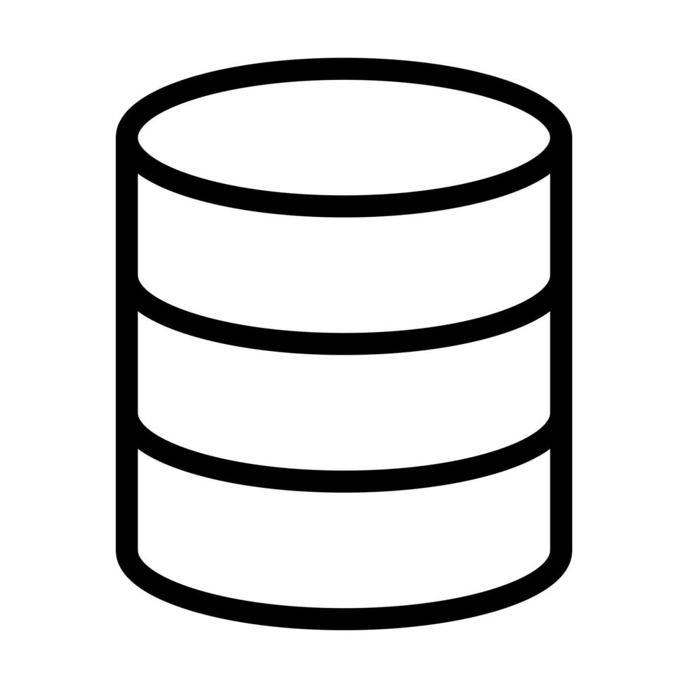 design de ícone de banco de dados vetor