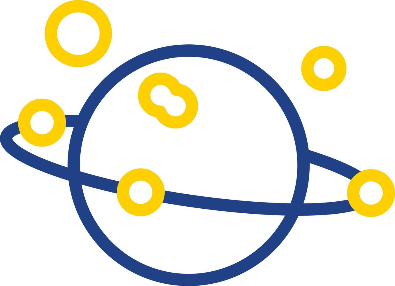 design de ícone do vetor do sistema solar