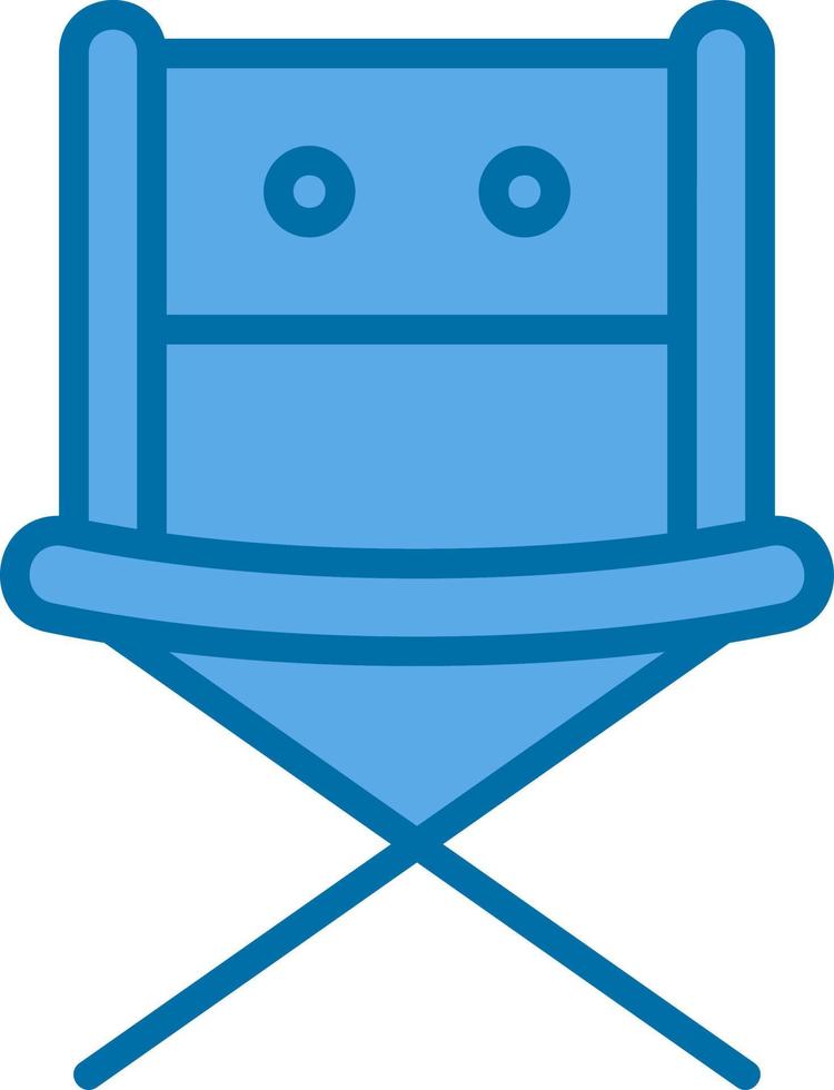 design de ícone de vetor de cadeira de diretores