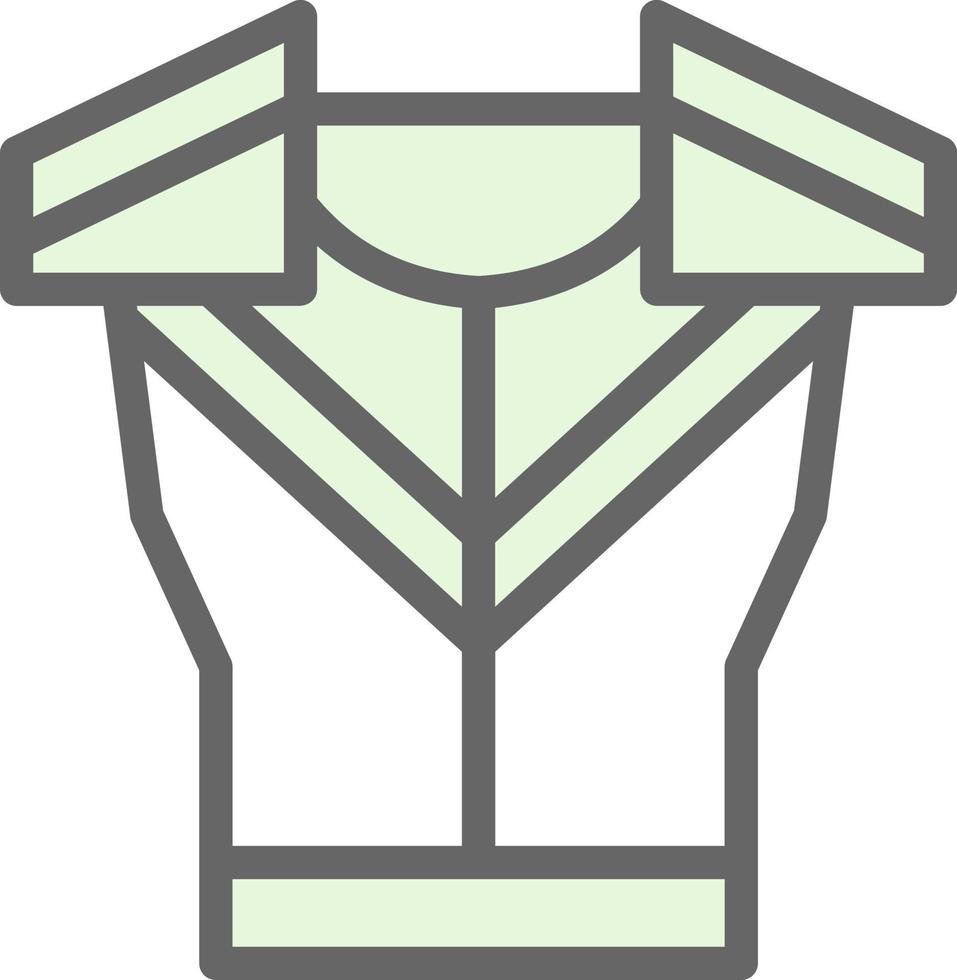 design de ícone de vetor de armadura
