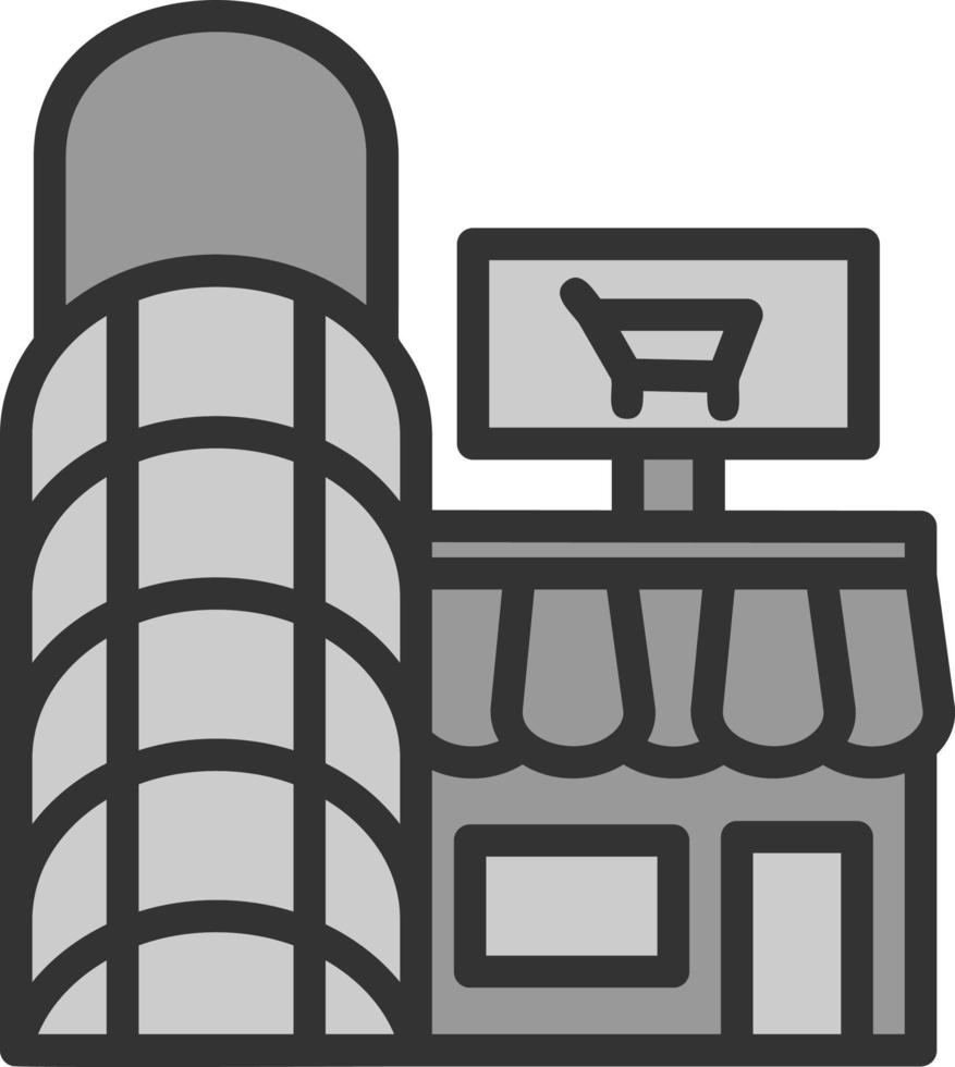 design de ícone de vetor de loja de compras