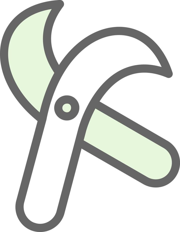 design de ícone de vetor de podadores
