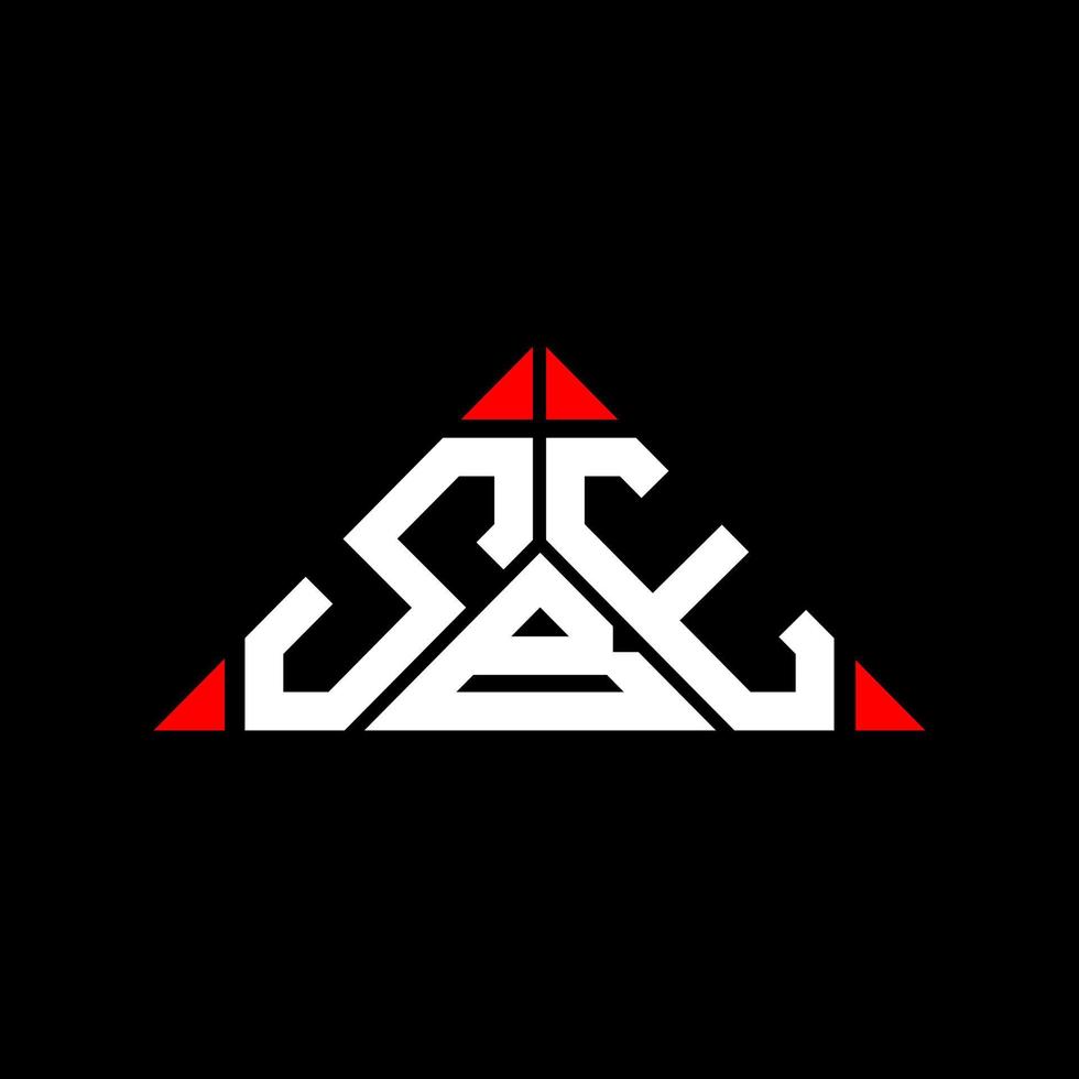 design criativo do logotipo da carta sbe com gráfico vetorial, logotipo simples e moderno do sbe. vetor