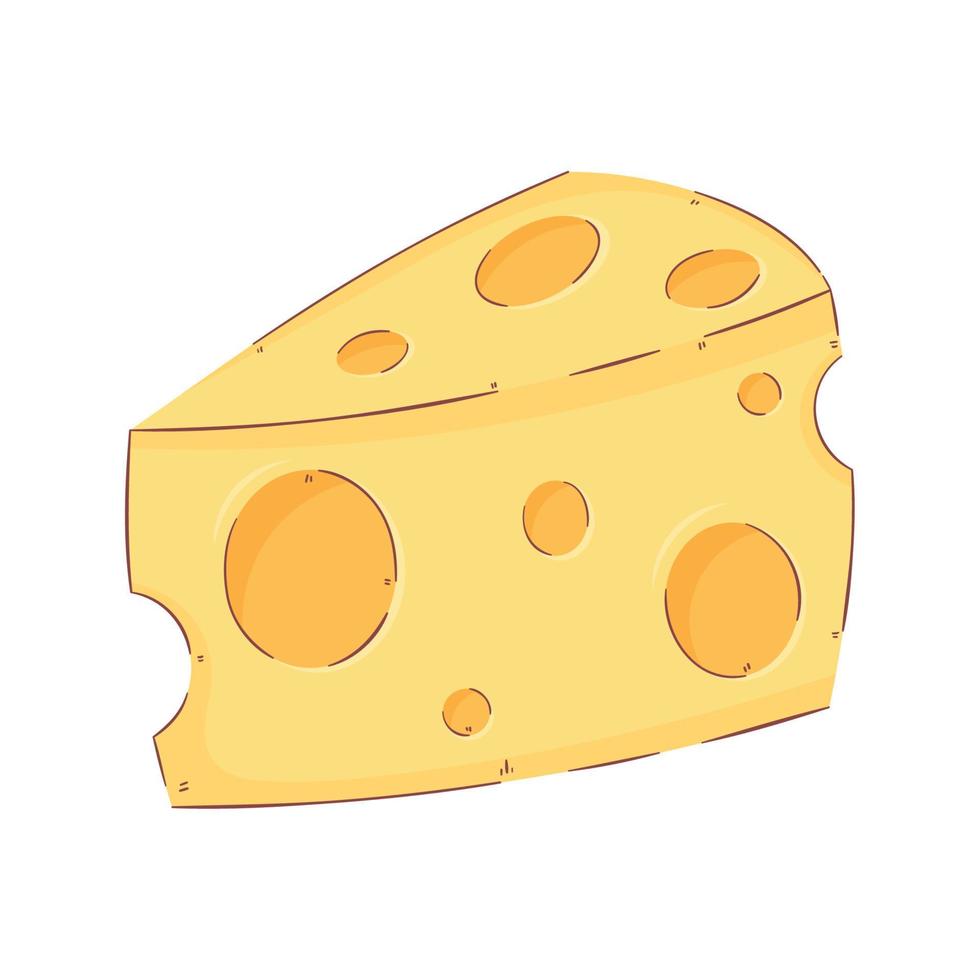 queijo porção produto lácteo vetor