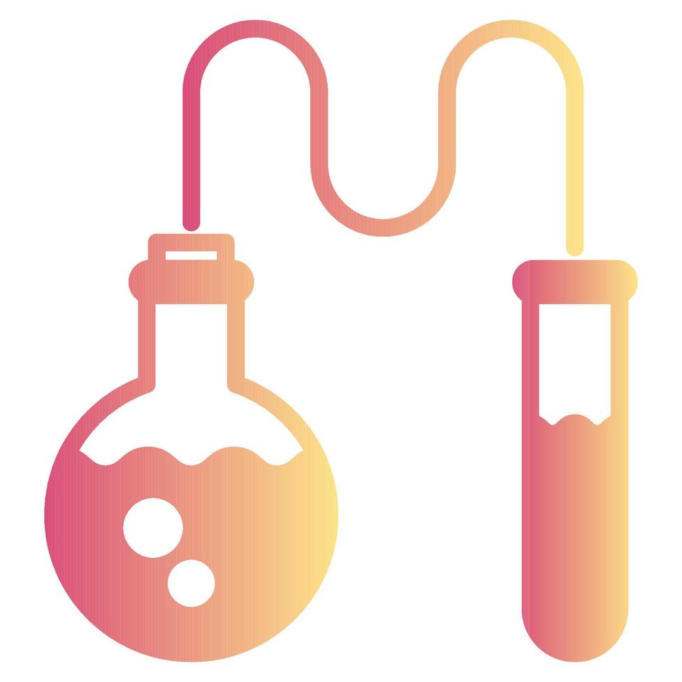 ícone da química, adequado para uma ampla gama de projetos criativos digitais. feliz criando. vetor