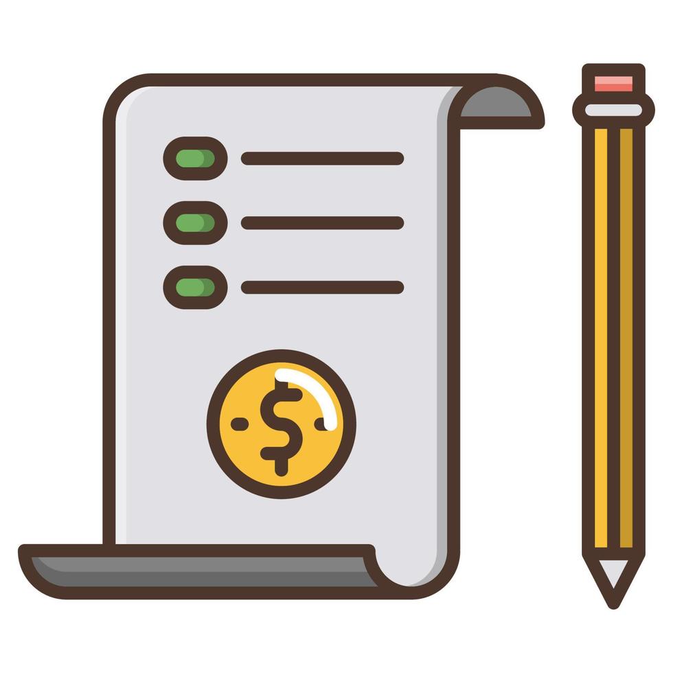 ícone de relatórios financeiros, adequado para uma ampla gama de projetos criativos digitais. feliz criando. vetor