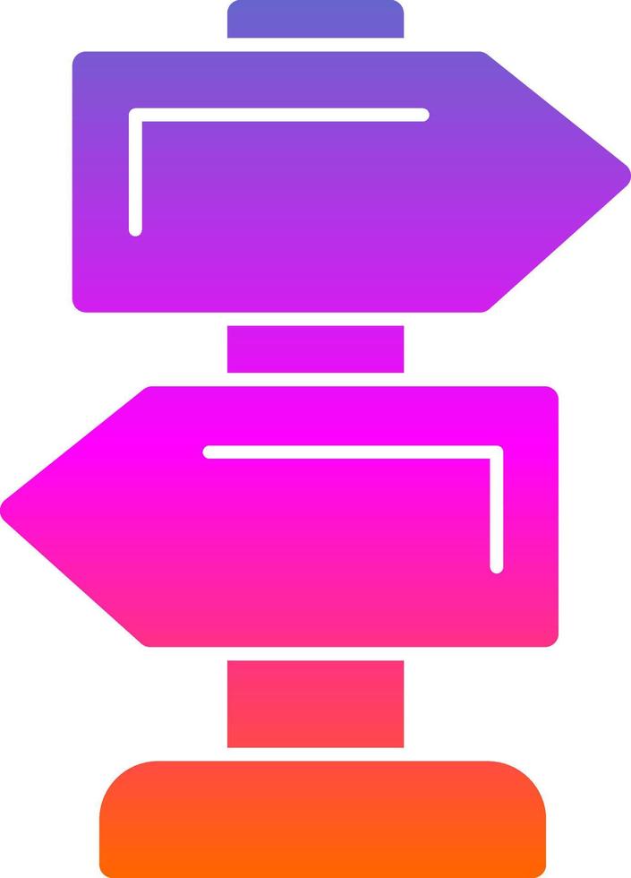 design de ícone de vetor de direções