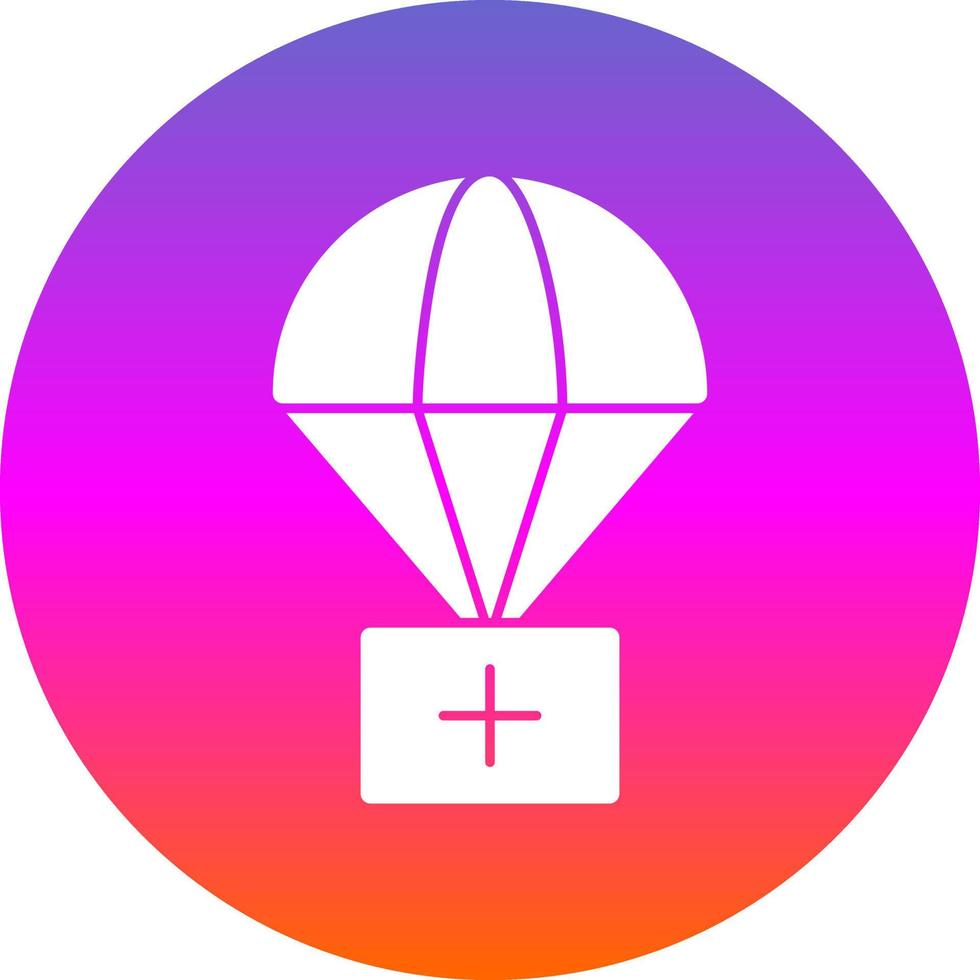 design de ícone vetorial airdrop vetor