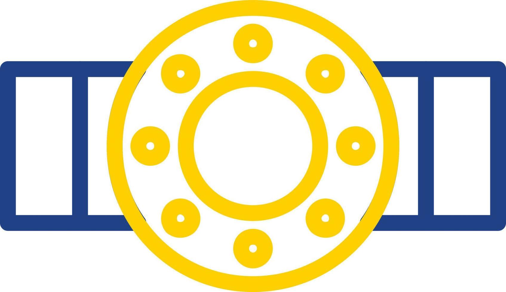 design de ícone de vetor de flange