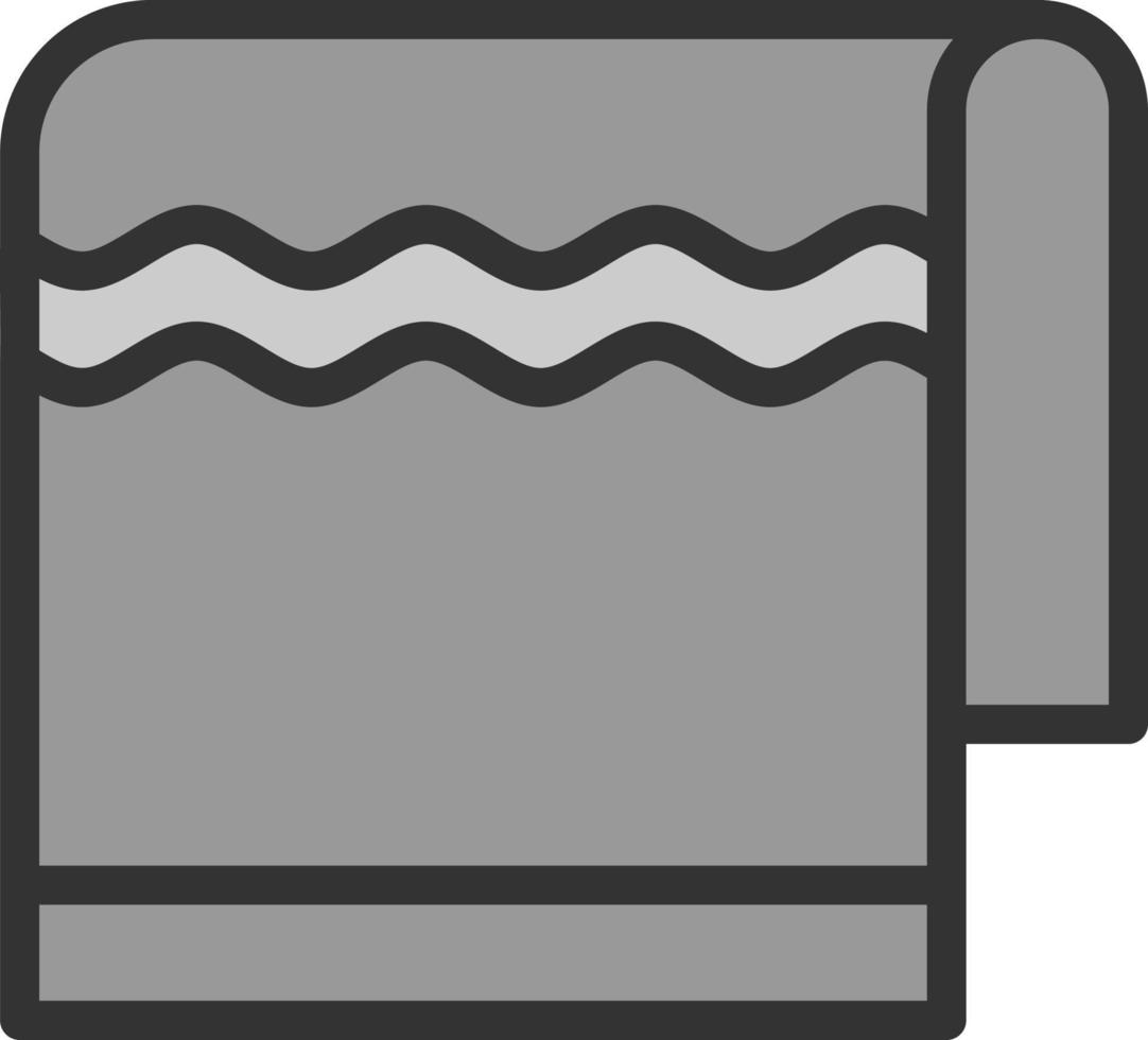 design de ícone de vetor de toalha