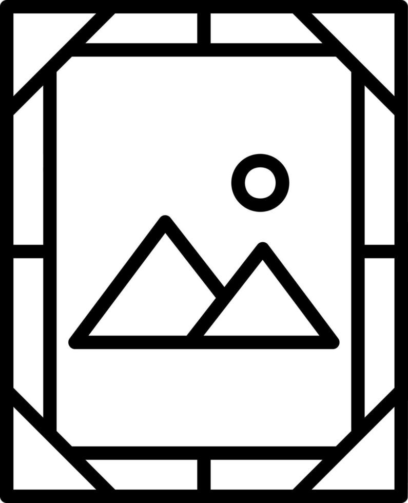 design de ícone de vetor de quadro
