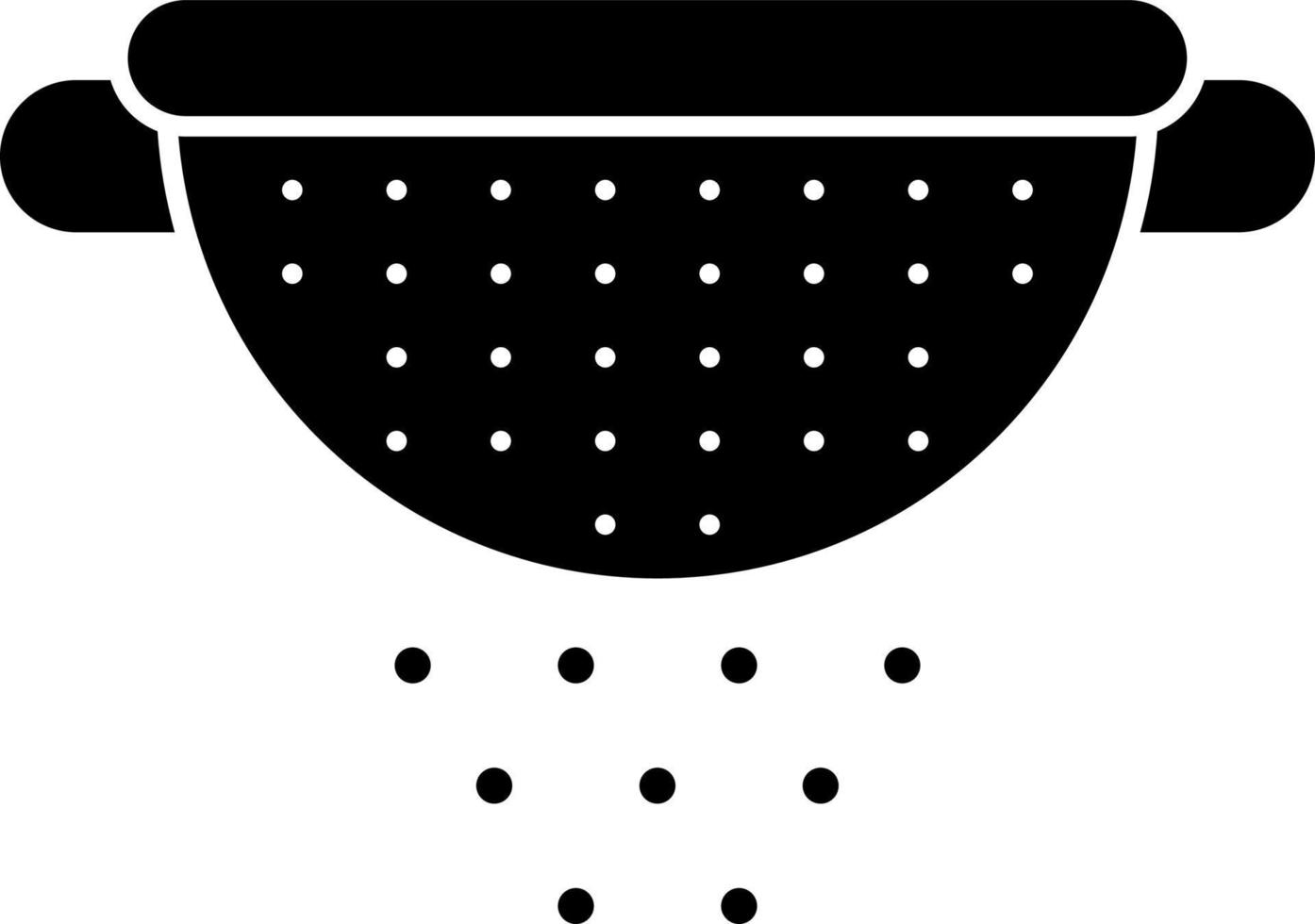 design de ícone de vetor de peneira