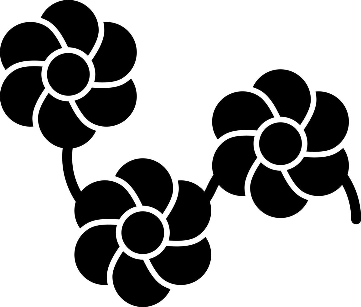 design de ícone de vetor de flores