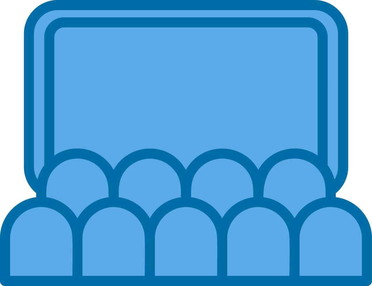 design de ícone de vetor de auditório