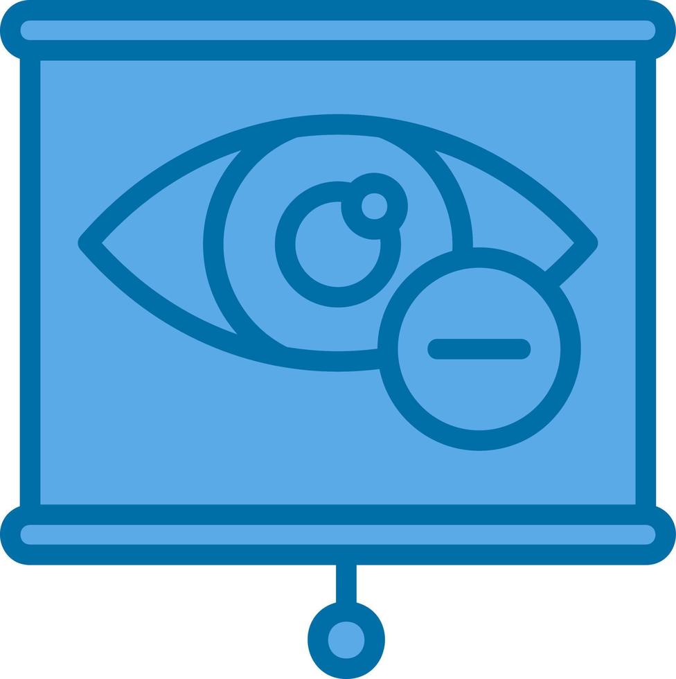 design de ícone de vetor de miopia