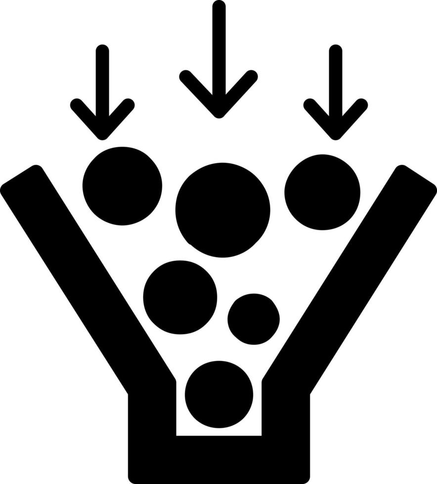 design de ícone de vetor de gargalo