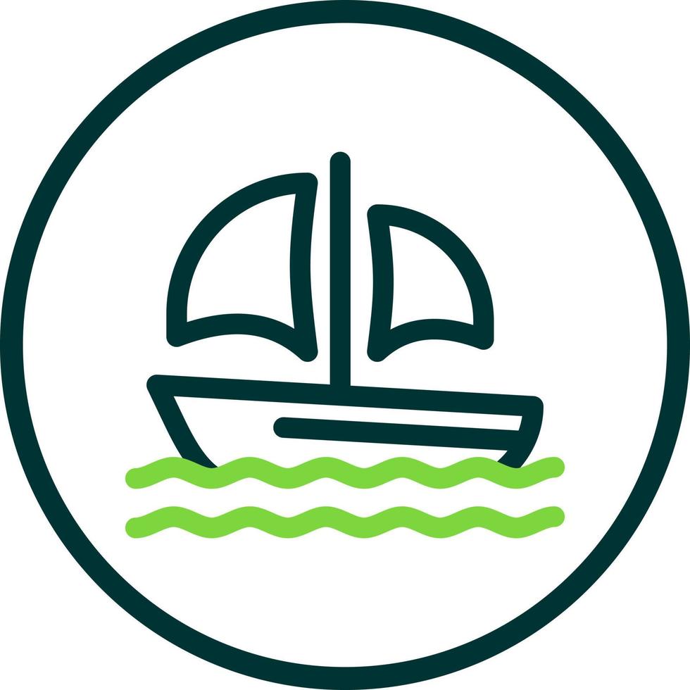 design de ícone de vetor de barco